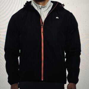 QUIKSILVER Men's Lightweight Hooded Windbreaker NWT Size L